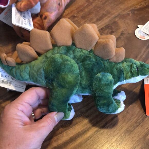 Wild Republic Mini Stegosaurus and Mini T-Rex - Picture 3 of 8